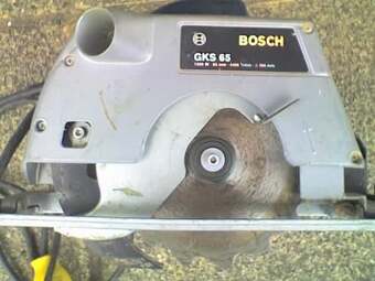 Bosch GKS65 1200W 190mm Electric Circular Saw 110V - USED