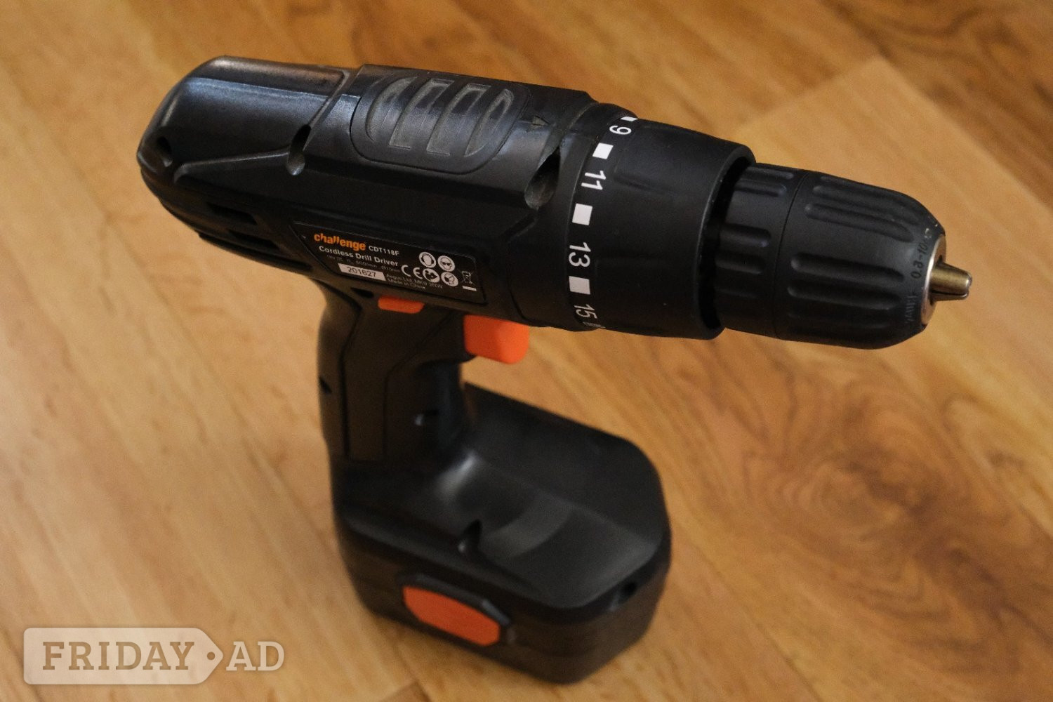 Waterlooville Challenge CDT118F 18v NiCd Cordless Drill with Battery and Charge