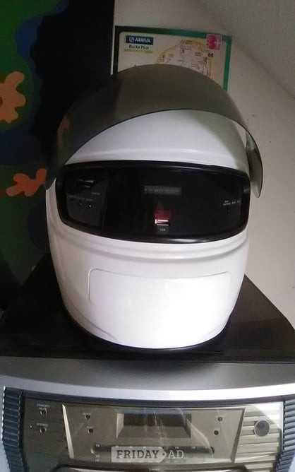 H88 CD Racing Helmet.( )text only.CD has a mind of its own!Has Small remote/Radio/USB/Lead/Ins Manual.. in Milton Keynes