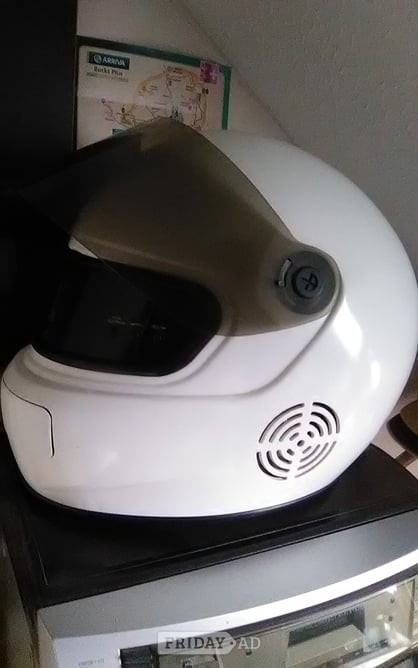 H88 CD Racing Helmet.( )text only.CD has a mind of its own!Has Small remote/Radio/USB/Lead/Ins Manual.. - Movies, Games, Books & Music in Milton Keynes