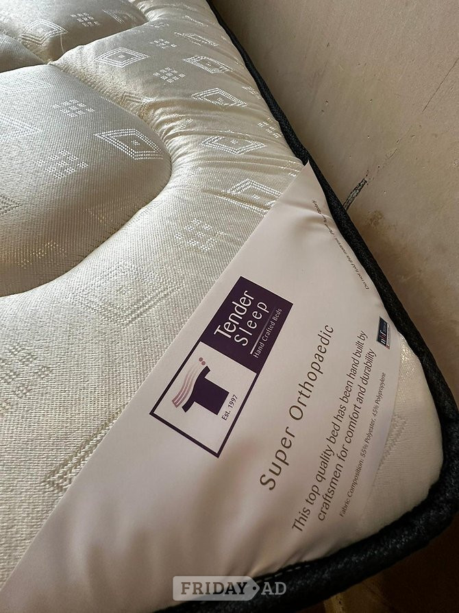 Rotherham 4FT TENDER SLEEP 9/10 INCH SUPER ORTHOPAEDIC MATTRESS