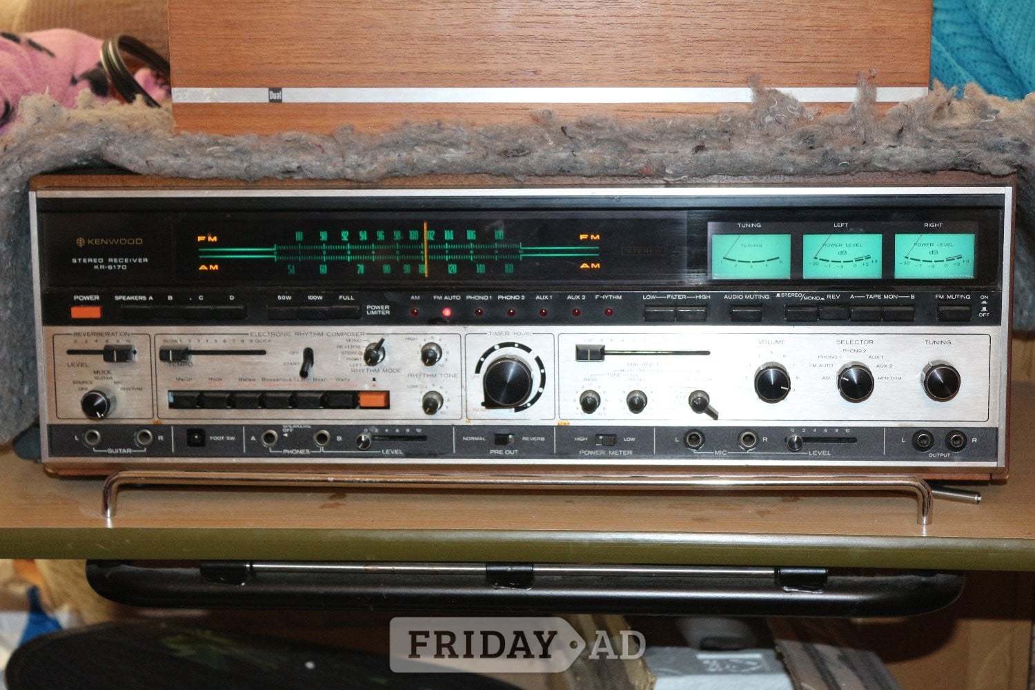 Kenwood/Trio KR6170 Jumbo Receiver in Bath