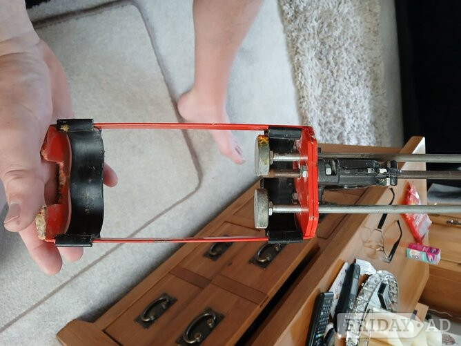 twin tandem style cradle gun - DIY