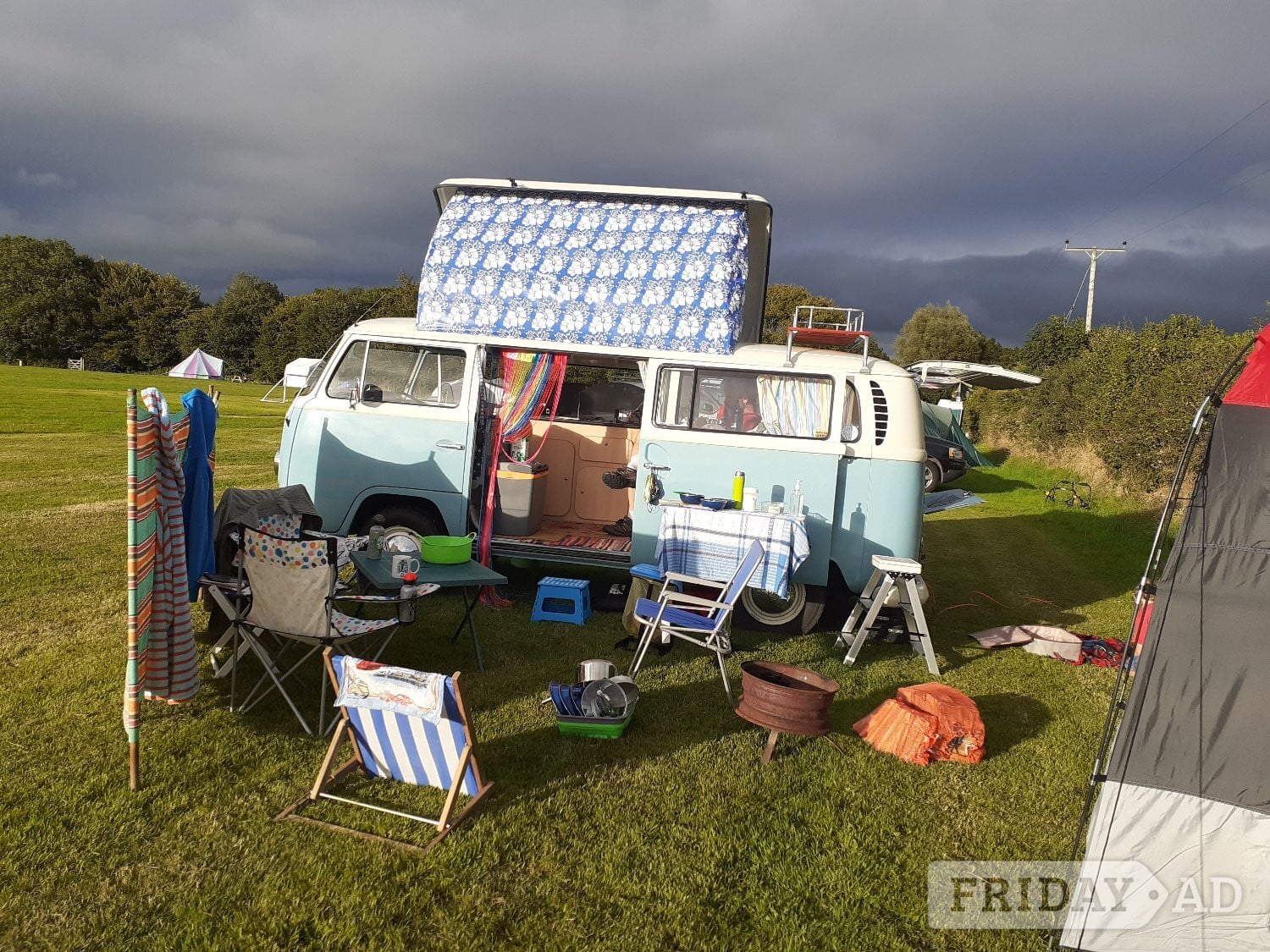 1970 Classic Volkswagen VW T2 Early Bay Campervan Off Grid Camper - Motorhomes & Caravans