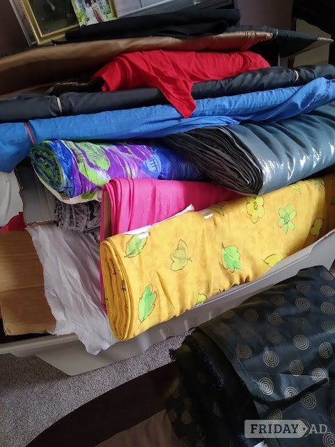 Leicester Fabric rolls for sale £1.00 per meter or £85 for 100 meters