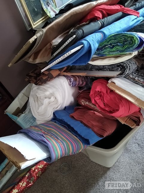 Fabric rolls for sale £1.00 per meter or £85 for 100 meters - Baby & Kids in Leicester
