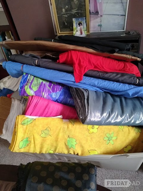 Fabric rolls for sale £1.00 per meter or £85 for 100 meters - Baby & Kids