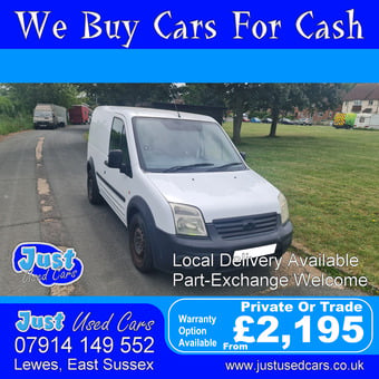 Ford Transit Connect 1.8 75 T200 (Diesel Manual) 61 Reg 2011