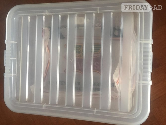 Storage box  13” X 16” X 7” high.    Calls only in Bexhill-On-Sea