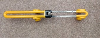 Steering wheel high security lock
