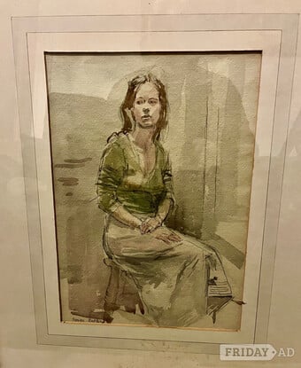 Art Watercolour painting by George Butler RWS RBA 