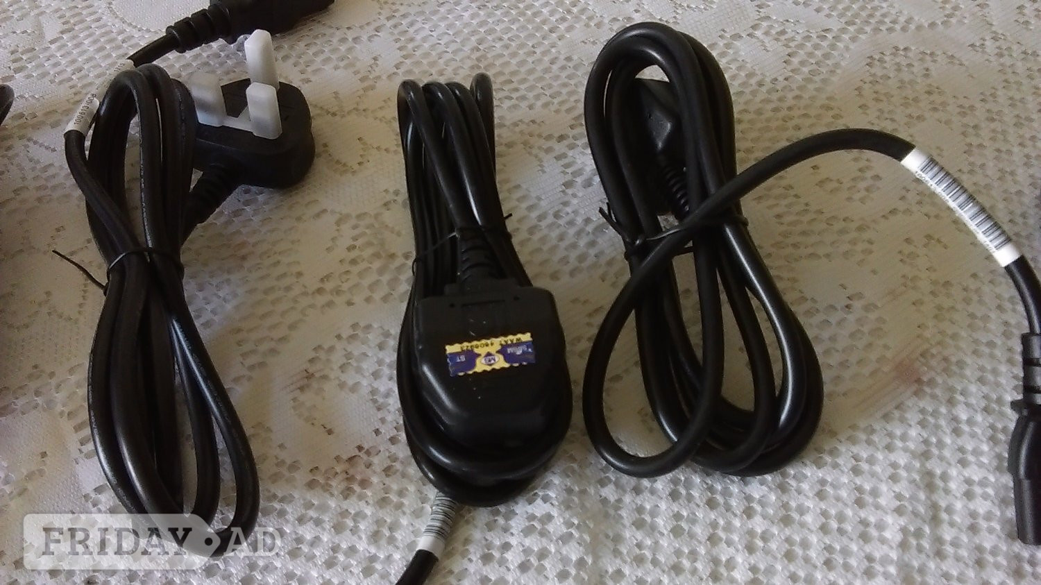Electric Computer power Cables for 13 of them in Peacehaven