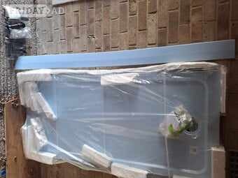 MIRA FLIGHT LOW LEVEL SHOWER TRAY 1600 X 760 and RISER KIT 