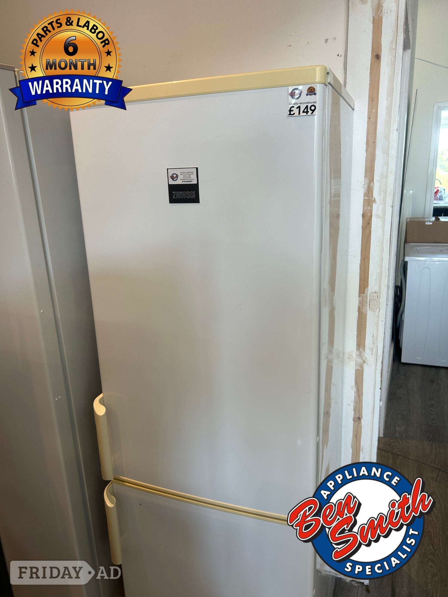 ZANUSSI 60/40 FRIDGE FREEZER in St. Leonards-On-Sea