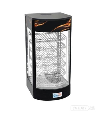   Share HOT SALE ! Commercial Countertop Heated Food Display Cabi