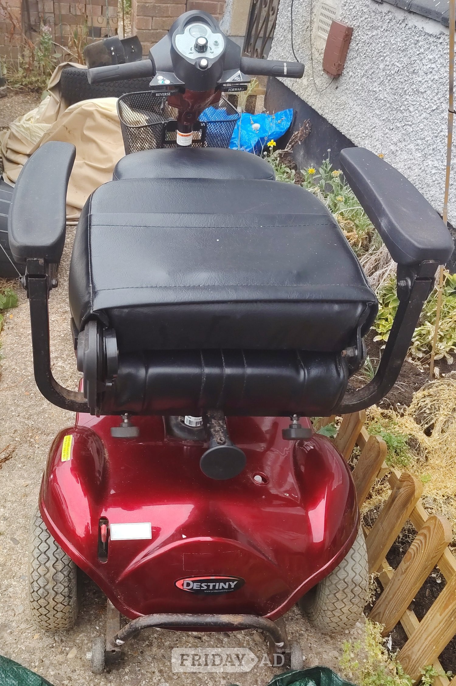 Destiny Mobility Scooter - Red, Good Condition in Leicester