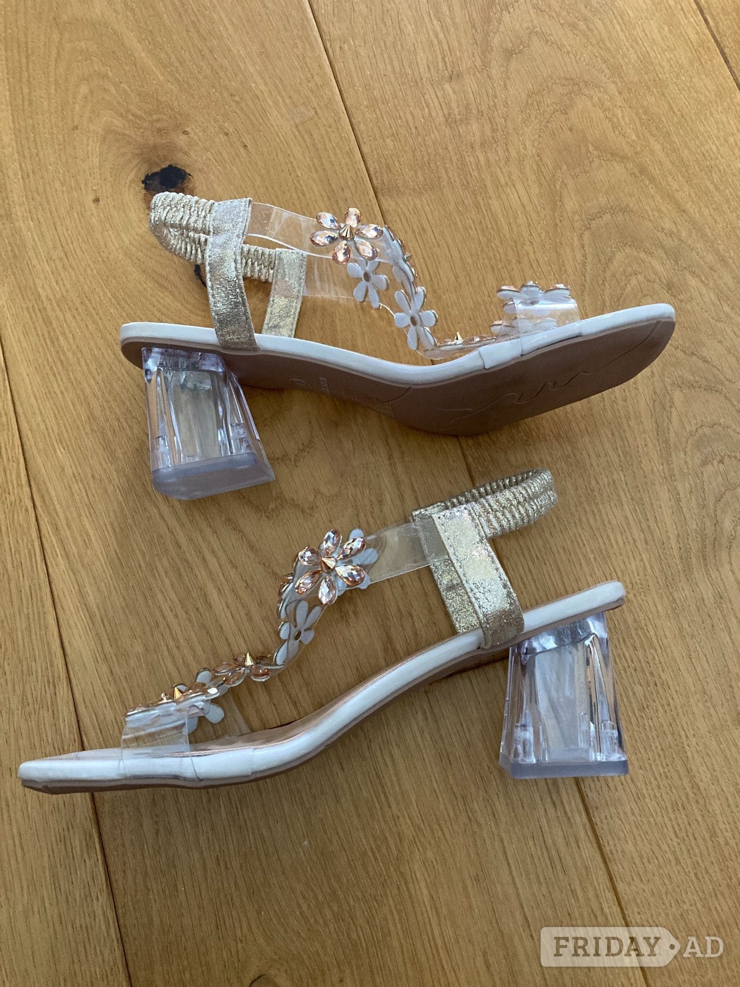 Crawley Astuccio Raccolte Carta Sandals - Size: UK 2/EU 35