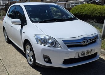 2011 Toyota Auris Hybrid Automatic F/S/H