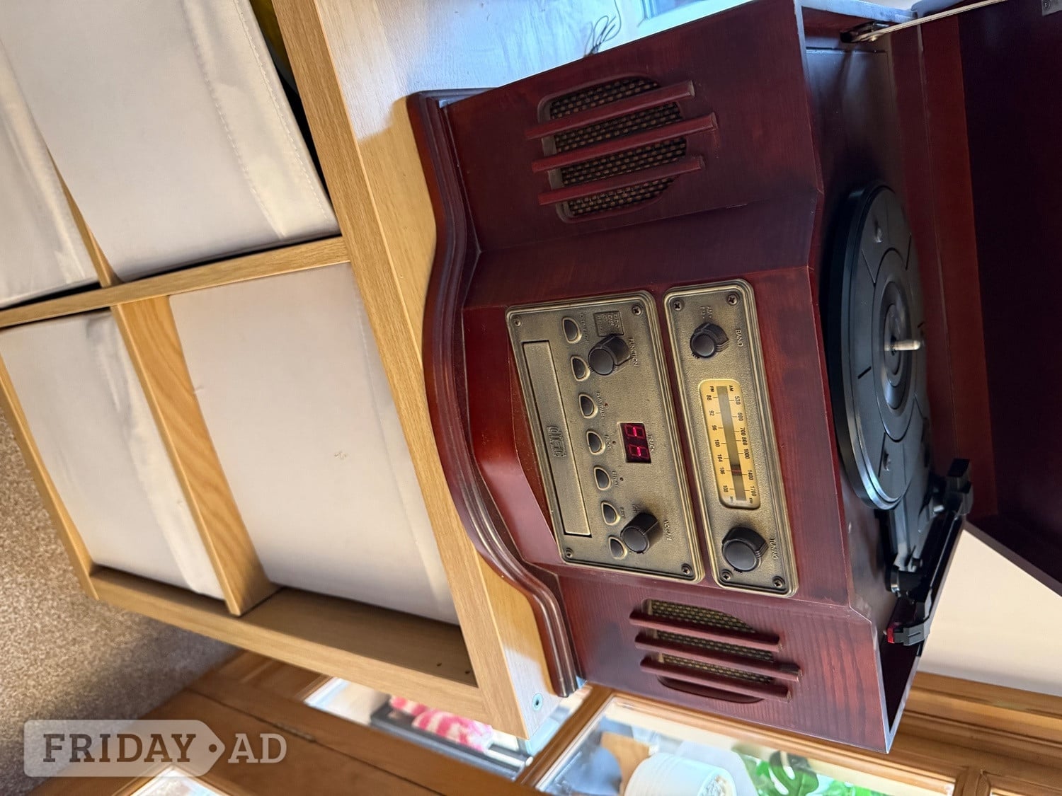 Vintage Record Player, CD Player & Radio Music Centre 