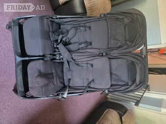 Redkite double pushchair