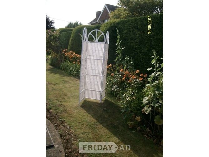 NEW interior 3 sections folding decretive white weave screen - Furniture in Melksham