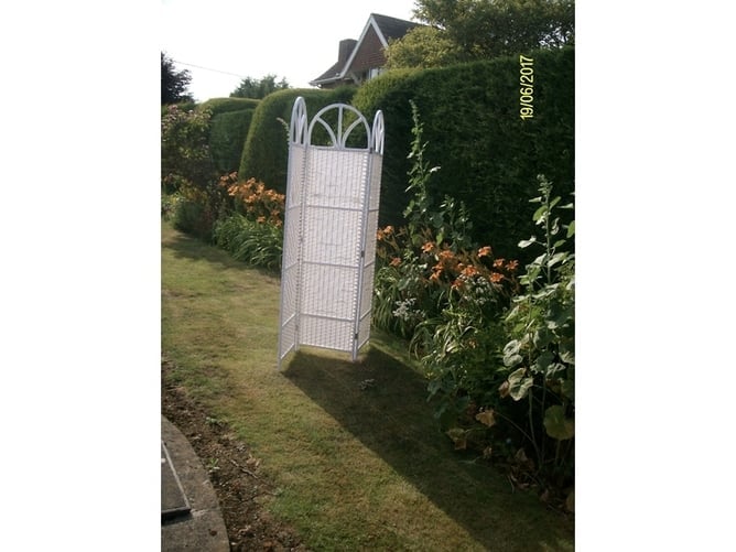 NEW interior 3 sections folding decrative white weave screen - Furniture in Melksham