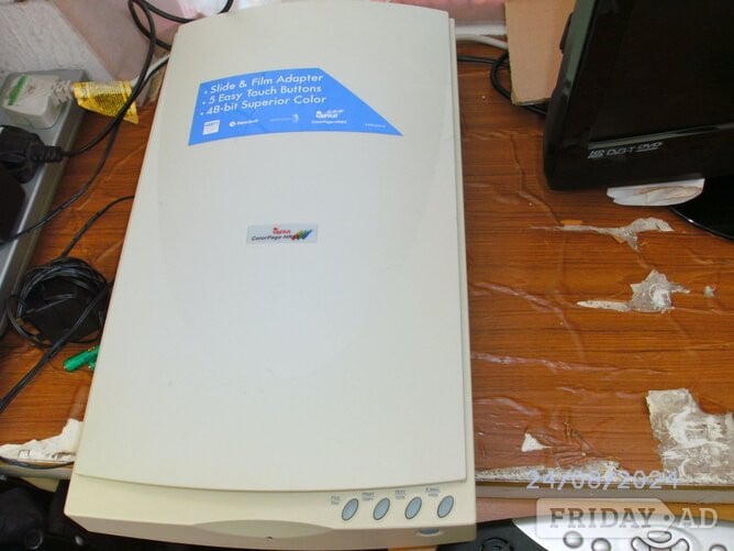 Desktop computer, TV,  scanner
