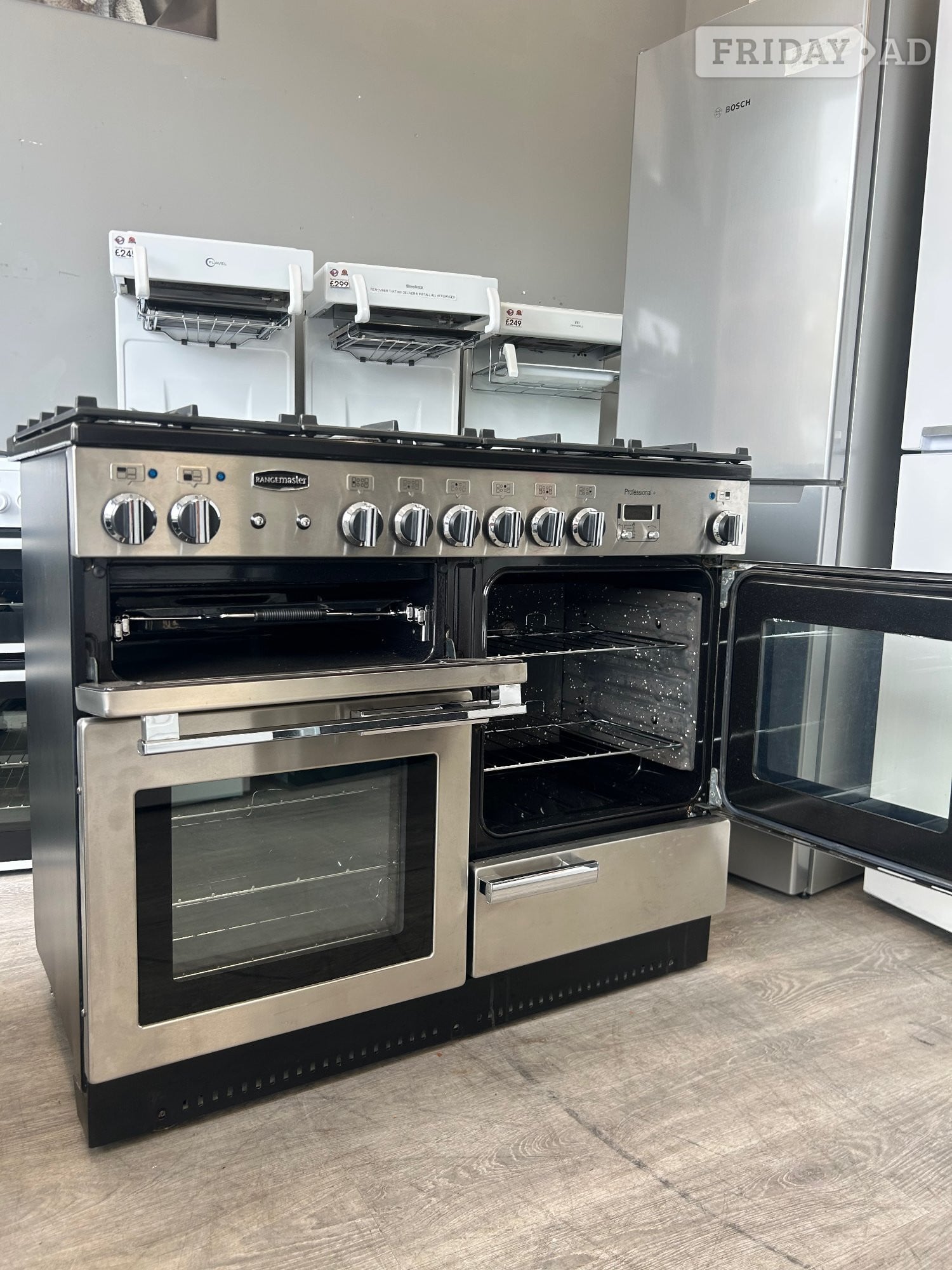 RANGEMASTER - PROFESSIONAL PLUS DUEL FUEL COOKER in St. Leonards-On-Sea