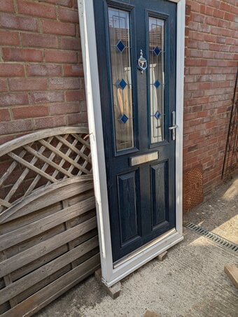 Composite Door Blue