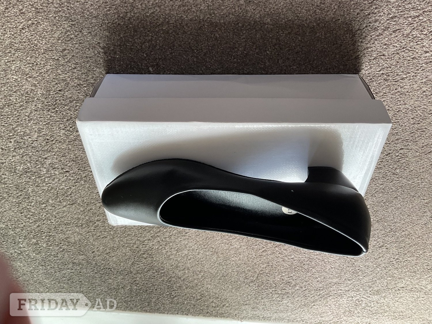 ladies shoes black size 5 in Peterborough