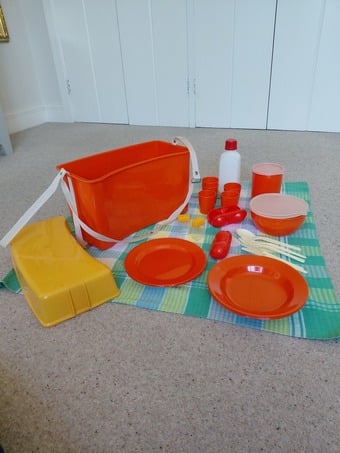 Picnic Hamper, Lightweight, Plastic