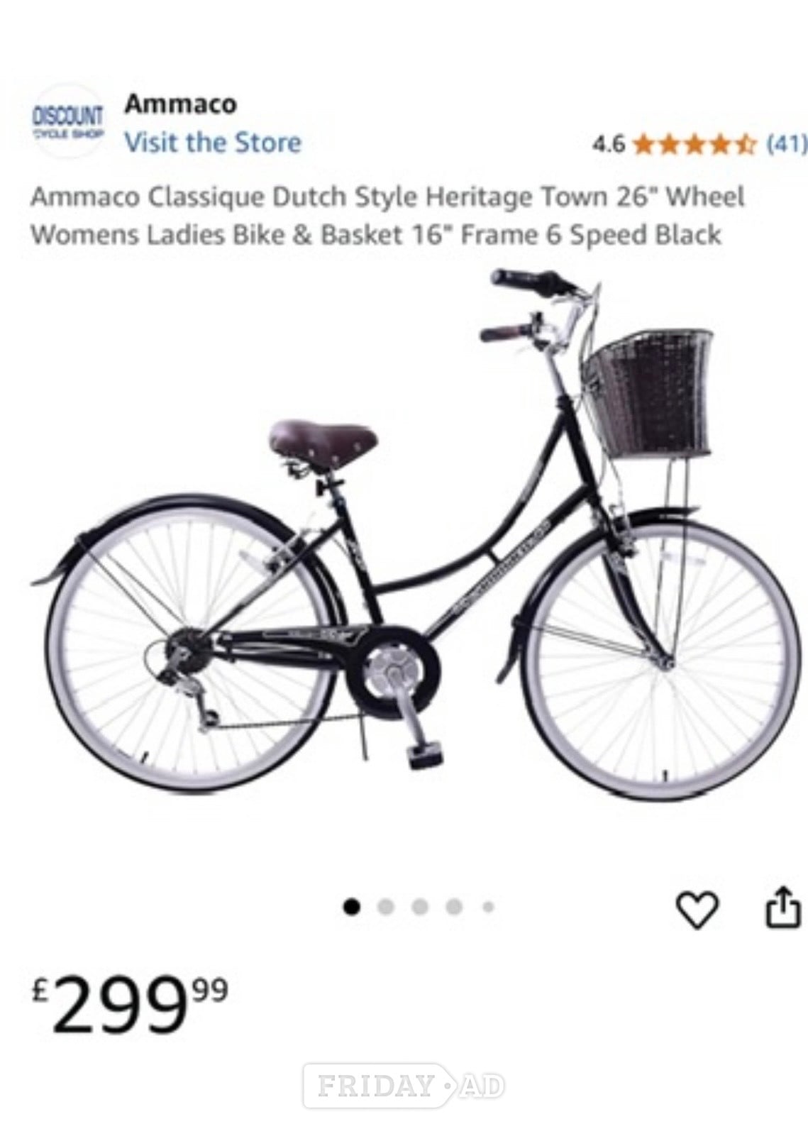 Ammaco Ladies Bike