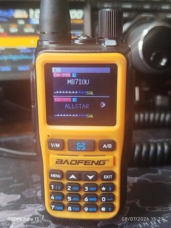 ORANGE BAOFENG UV-5R MINI Hand held Transceiver VHF & UHF