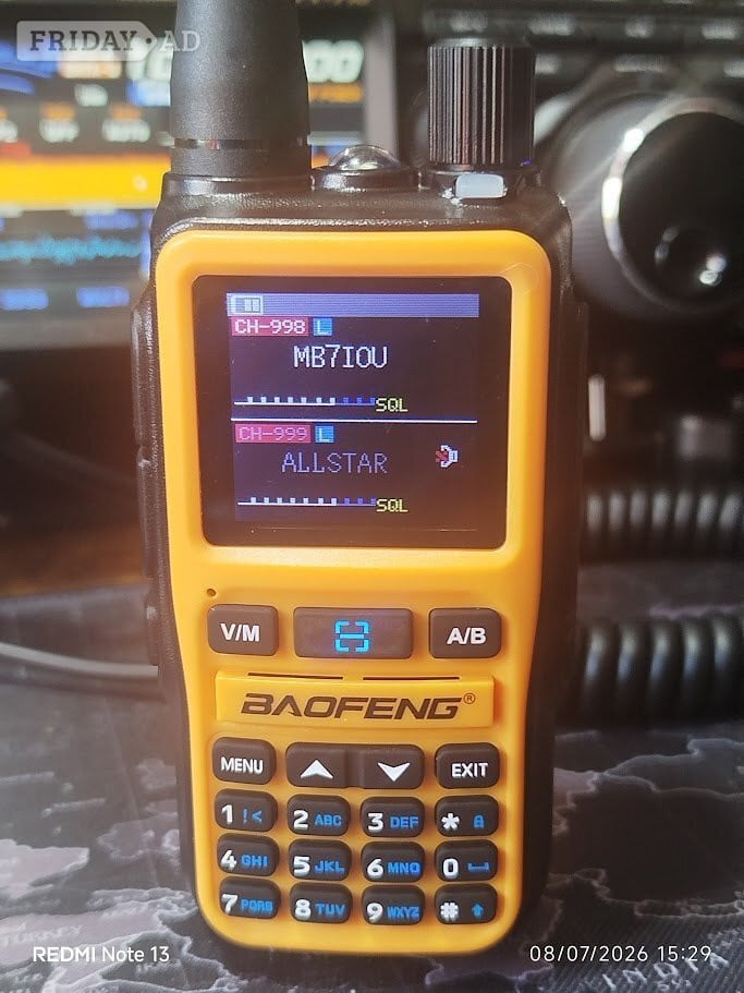 ORANGE BAOFENG UV-5R MINI Hand held Transceiver VHF & UHF in Steyning