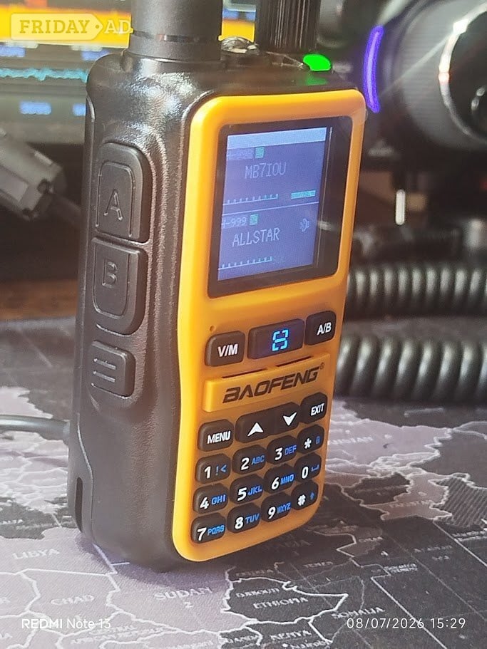 ORANGE BAOFENG UV-5R MINI Hand held Transceiver VHF & UHF