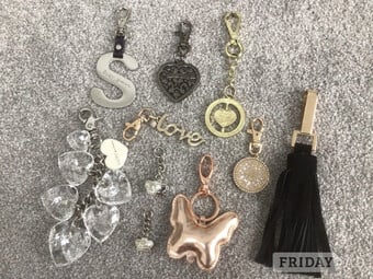 Suzy Smith & Kathy Van Zeeland bag charms