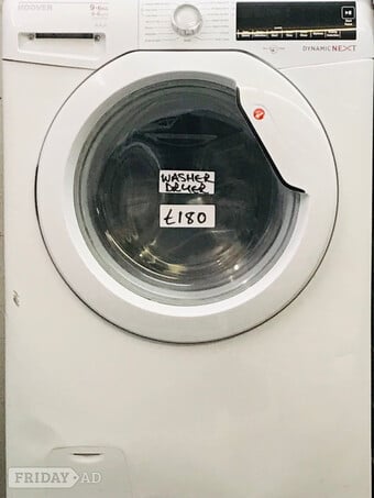 Hoover 9+6KG load one touch washer dryer 