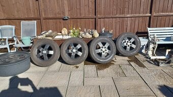 MOTORHOME ALLOY WHEELS X4 16" WITH 130 PCD MICHELIN TYRES