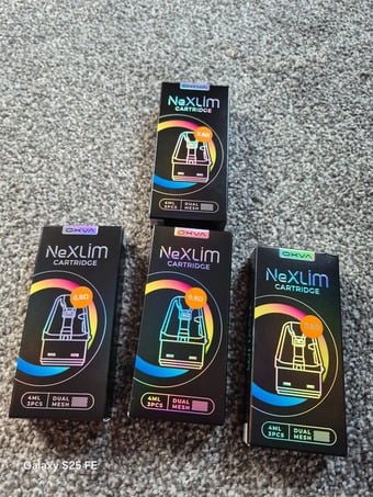 Oxva nexlim 4ml 0.8omh pods x4