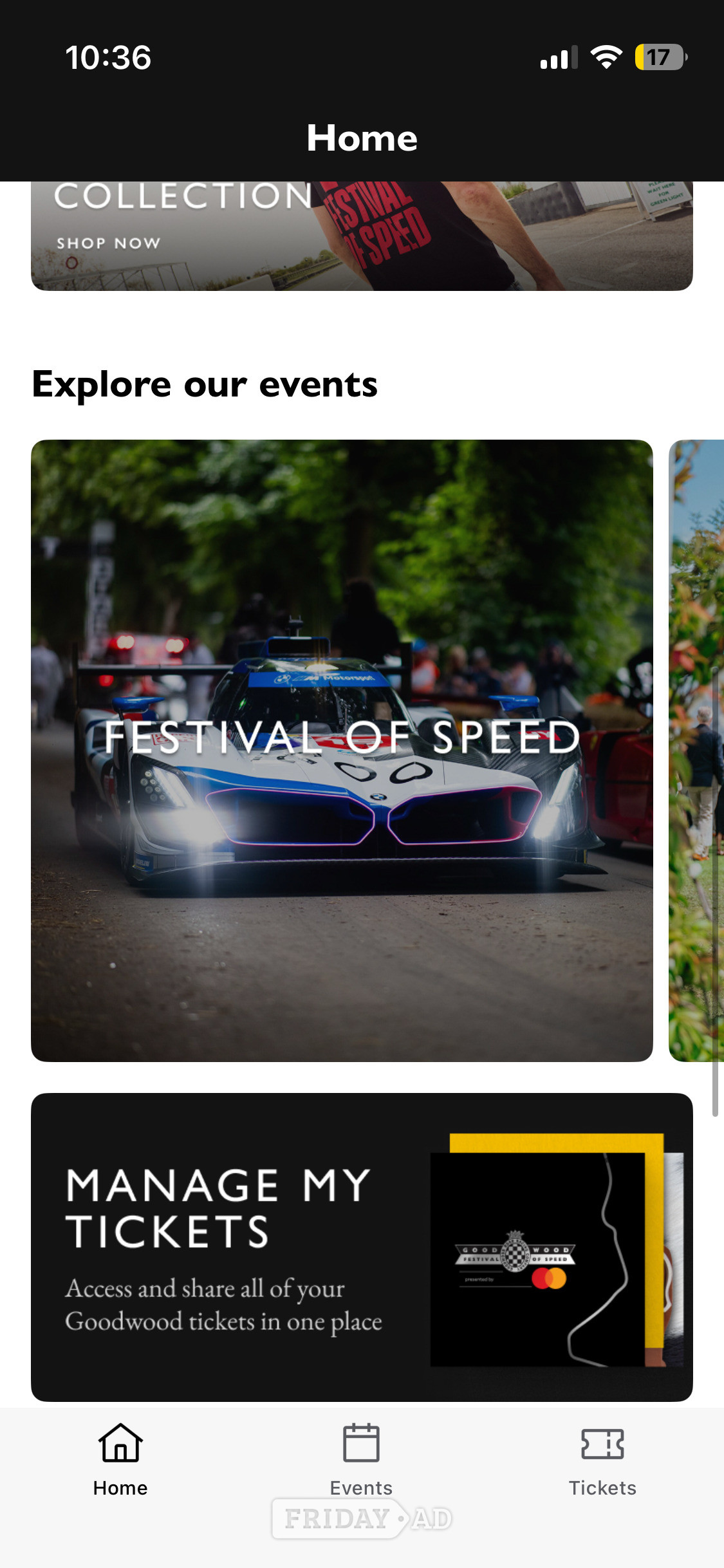2x Tickets 2026 Goodwood Festival of Speed Motor Circuit Car Sat  in Chichester