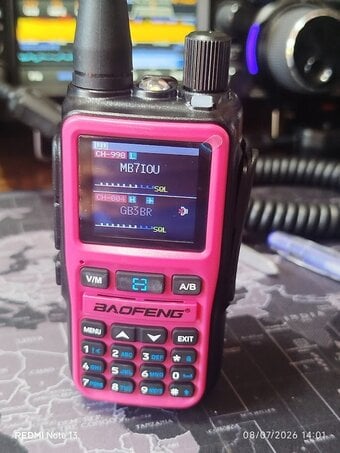 PINK BAOFENG UV-5R MINI Hand held Transceiver VHF & UHF