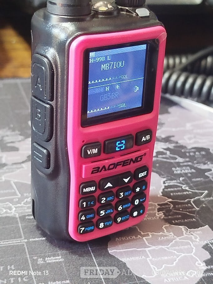 PINK BAOFENG UV-5R MINI Hand held Transceiver VHF & UHF