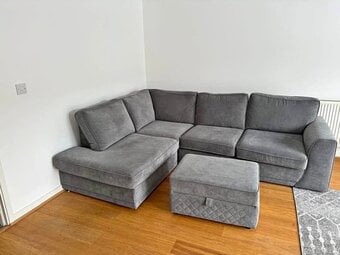 DFS 4x setter sofa with matching footstool  for sale  
