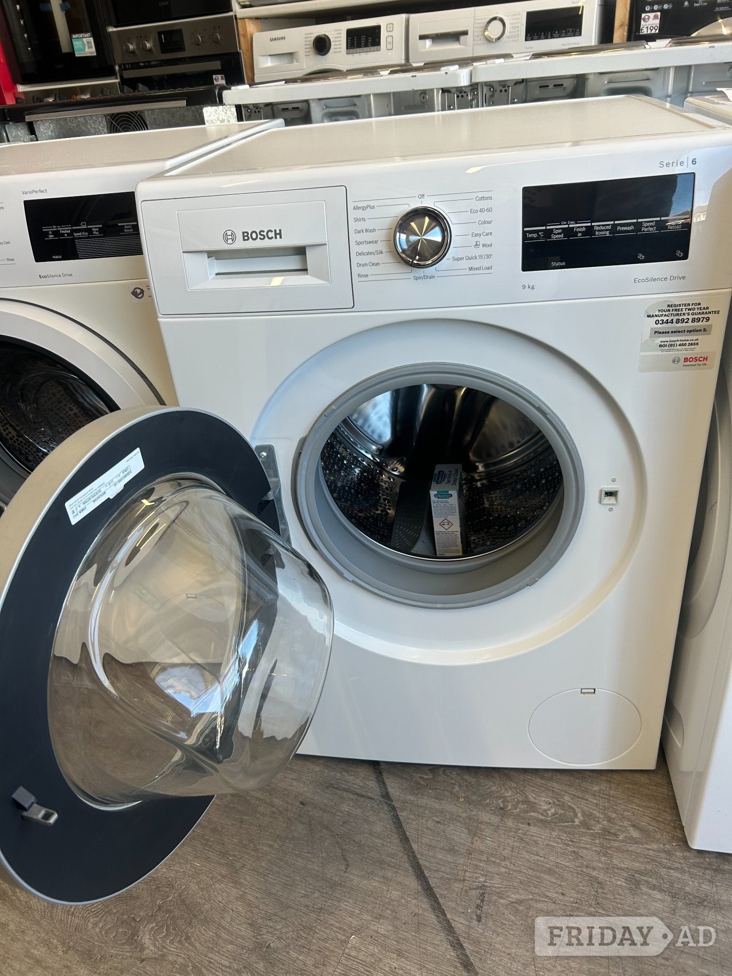 BOSCH 9KG WASHING MACHINE