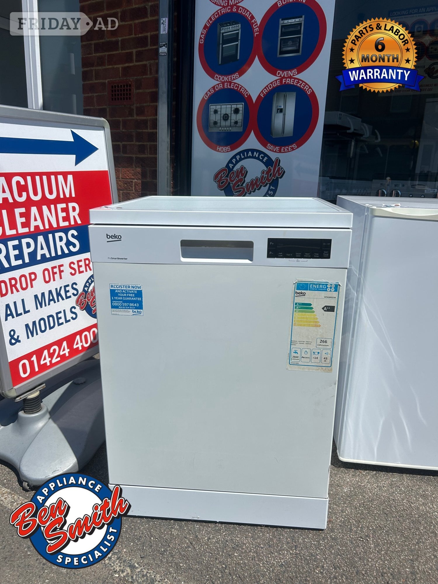 BEKO DISH WASHER in St. Leonards-On-Sea