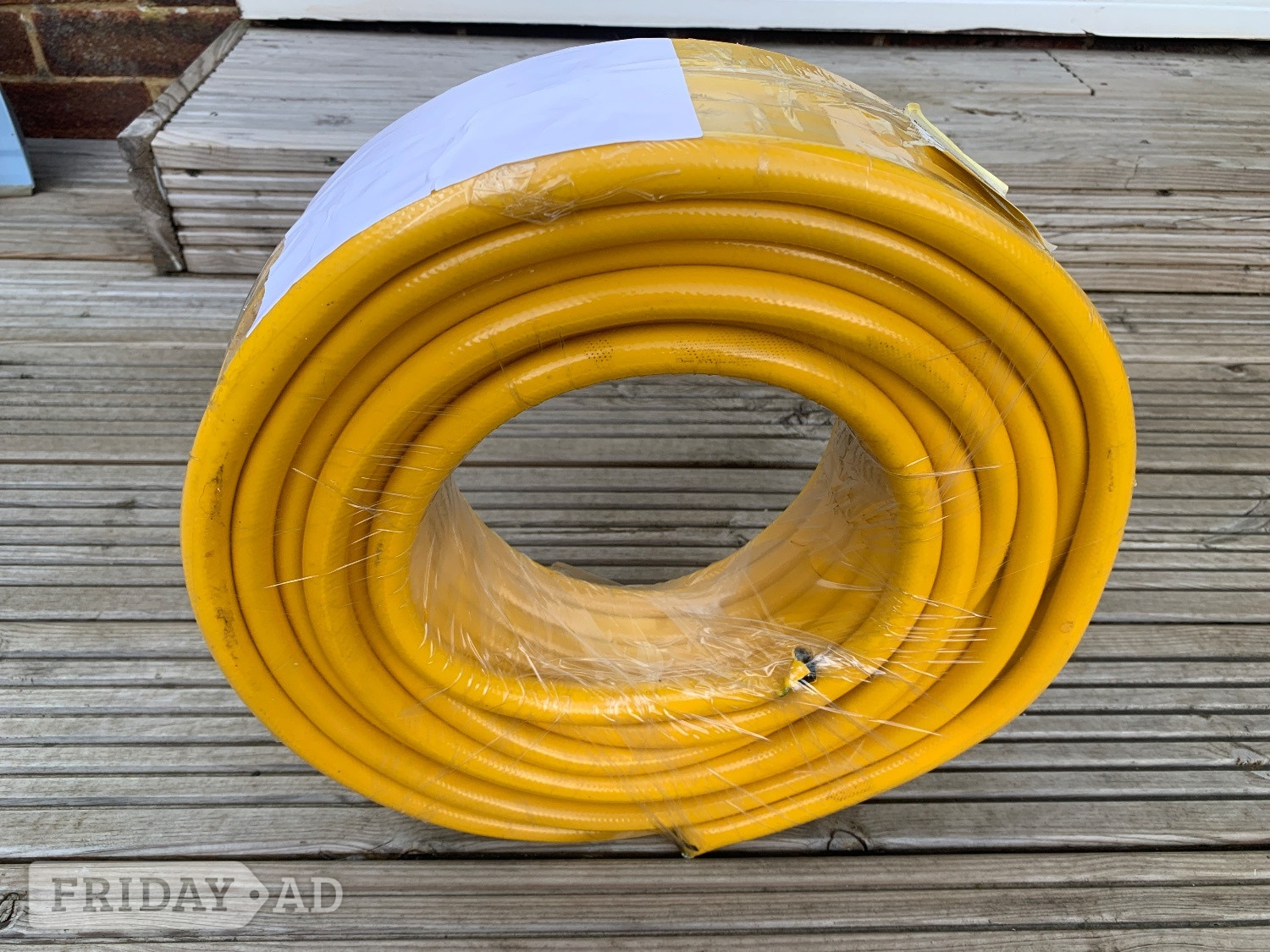 Hose Reel Reinforced PVC Water Hose 1/2" x 30m Plus attatchments