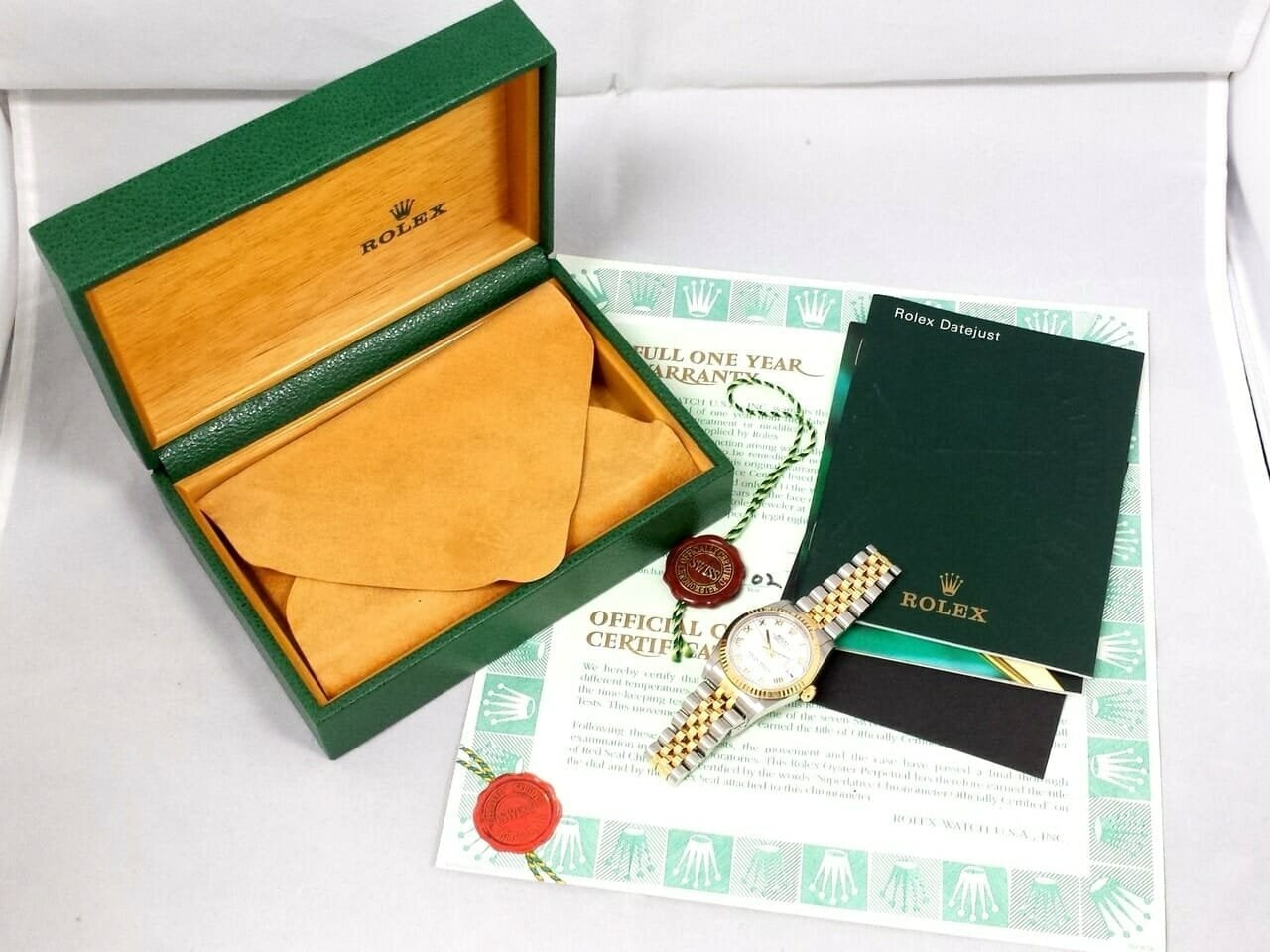 Worthing Rolex Datejust (32mm). Pre-owned unused and unworn item.
