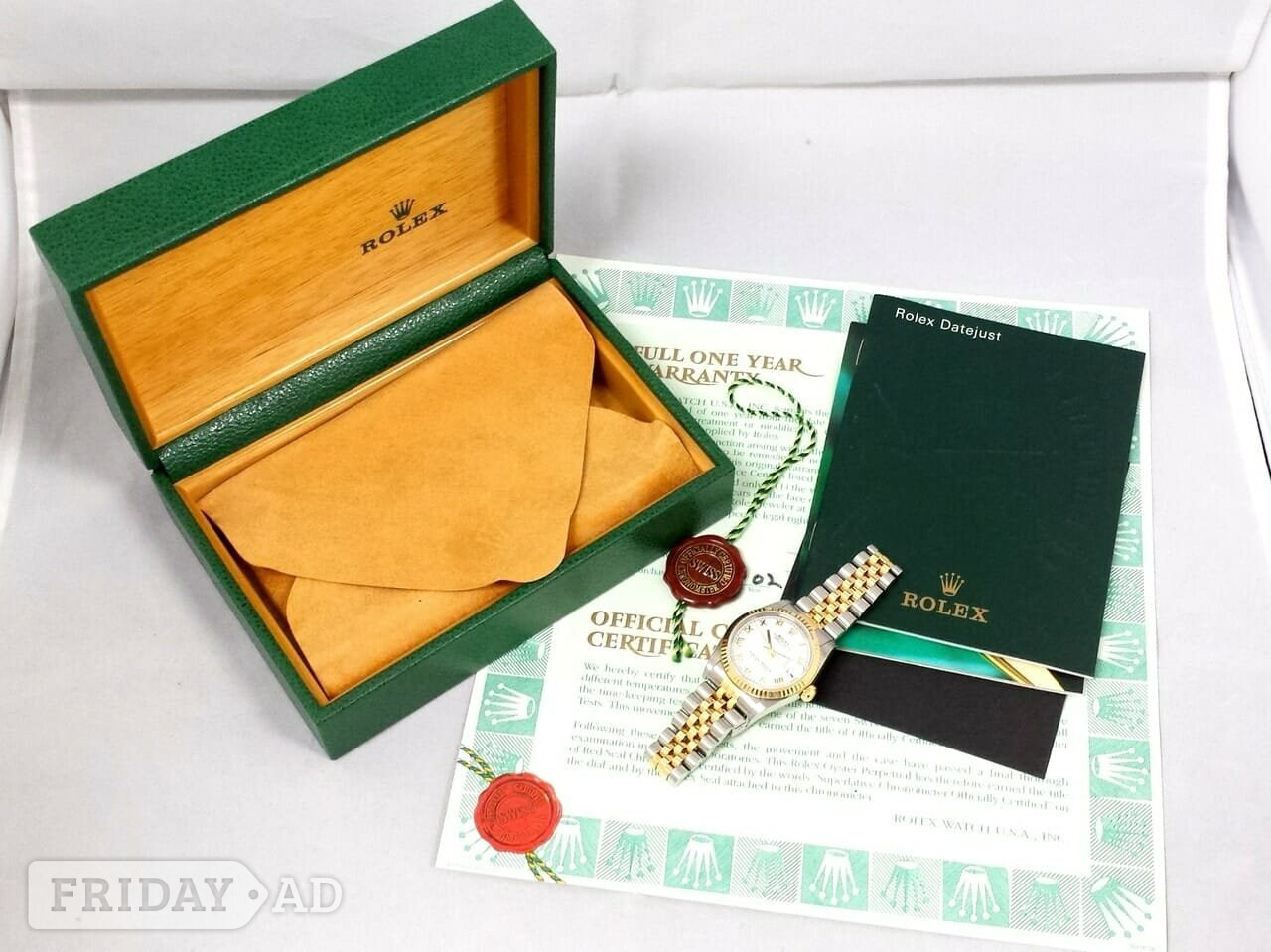 Worthing Rolex Datejust (32mm). Pre-owned unused and unworn item.