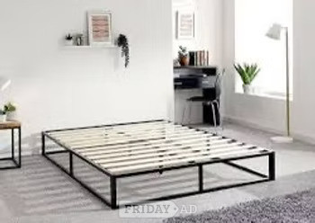 King size platform bedframe