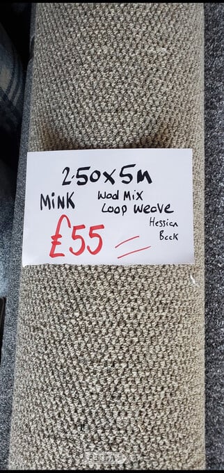 Carpet off cuts rems 